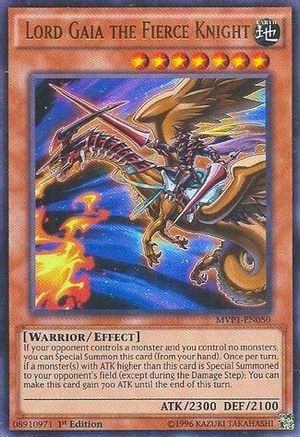 Lord Gaia the Fierce Knight (MVP1-EN050) - The Dark Side of Dimensions Movie Pack 1st Edition - Premium Yugioh Single from Konami - Just $0.28! Shop now at Game Crave Tournament Store