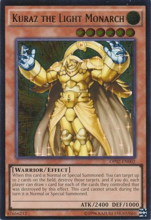 Kuraz the Light Monarch (OP02-EN002) - OTS Tournament Pack 2 Unlimited - Premium Yugioh Single from Konami - Just $23.13! Shop now at Game Crave Tournament Store