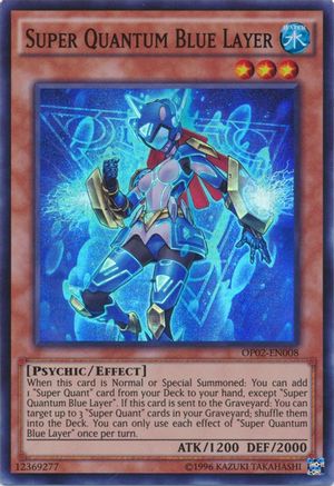 Super Quantum Blue Layer (OP02-EN008) - OTS Tournament Pack 2 Unlimited - Premium Yugioh Single from Konami - Just $4.15! Shop now at Game Crave Tournament Store