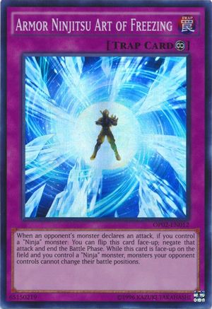 Armor Ninjitsu Art of Freezing (OP02-EN012) - OTS Tournament Pack 2 Unlimited - Premium Yugioh Single from Konami - Just $0.59! Shop now at Game Crave Tournament Store