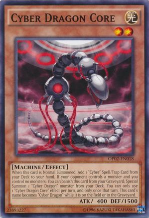 Cyber Dragon Core (OP02-EN018) - OTS Tournament Pack 2 Unlimited - Premium Yugioh Single from Konami - Just $0.29! Shop now at Game Crave Tournament Store