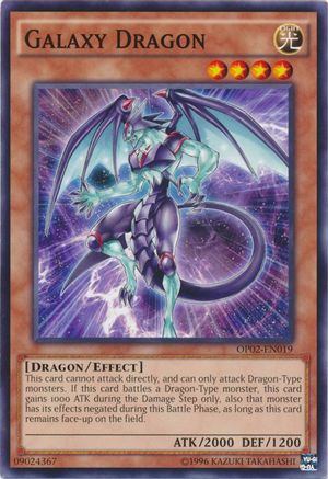 Galaxy Dragon (OP02-EN019) - OTS Tournament Pack 2 Unlimited - Premium Yugioh Single from Konami - Just $0.26! Shop now at Game Crave Tournament Store