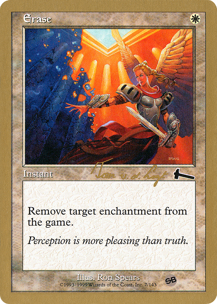 Erase (WC00-TVDL7SB) - World Championship Decks 2000 - Premium MTG Single from Wizards of the Coast - Just $0.08! Shop now at Game Crave Tournament Store