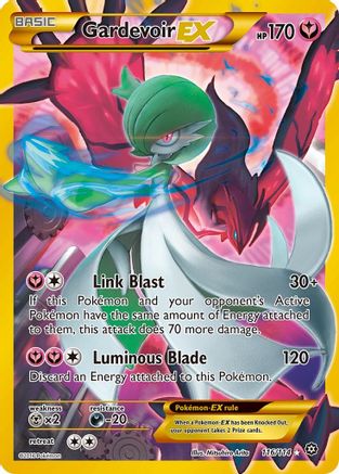 Gardevoir-EX 116/114 - Steam Siege Holofoil - Premium Pokemon Single from Nintendo - Just $24.50! Shop now at Game Crave Tournament Store