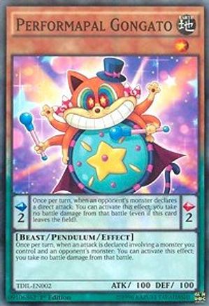 Performapal Gongato (TDIL-EN002) - The Dark Illusion Unlimited - Premium Yugioh Single from Konami - Just $0.14! Shop now at Game Crave Tournament Store