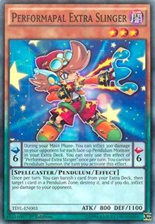Performapal Extra Slinger (TDIL-EN003) - The Dark Illusion 1st Edition - Premium Yugioh Single from Konami - Just $0.25! Shop now at Game Crave Tournament Store