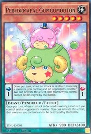 Performapal Gumgumouton (TDIL-EN005) - The Dark Illusion 1st Edition - Premium Yugioh Single from Konami - Just $0.23! Shop now at Game Crave Tournament Store
