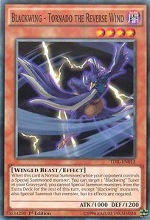 Blackwing - Tornado the Reverse Wind (TDIL-EN012) - The Dark Illusion 1st Edition - Premium Yugioh Single from Konami - Just $0.25! Shop now at Game Crave Tournament Store