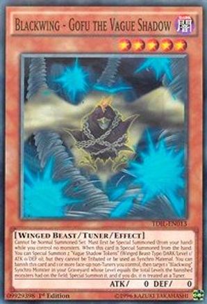 Blackwing - Gofu the Vague Shadow (TDIL-EN013) - The Dark Illusion 1st Edition - Premium Yugioh Single from Konami - Just $0.25! Shop now at Game Crave Tournament Store