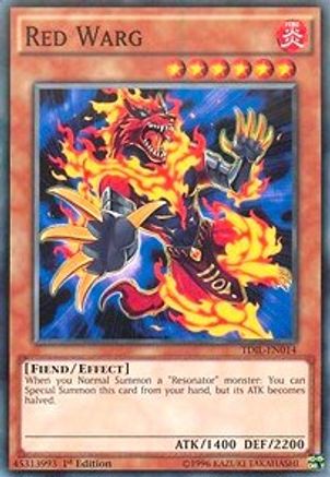 Red Warg (TDIL-EN014) - The Dark Illusion Unlimited - Premium Yugioh Single from Konami - Just $0.25! Shop now at Game Crave Tournament Store