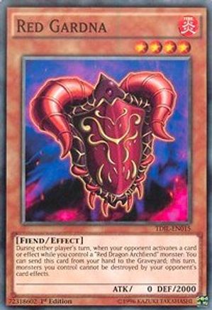 Red Gardna (TDIL-EN015) - The Dark Illusion Unlimited - Premium Yugioh Single from Konami - Just $1.17! Shop now at Game Crave Tournament Store