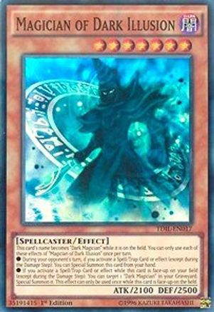 Magician of Dark Illusion (TDIL-EN017) - The Dark Illusion 1st Edition - Premium Yugioh Single from Konami - Just $0.54! Shop now at Game Crave Tournament Store