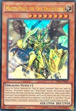 Master Peace, the True Dracoslayer (TDIL-EN020) - The Dark Illusion 1st Edition - Premium Yugioh Single from Konami - Just $0.26! Shop now at Game Crave Tournament Store