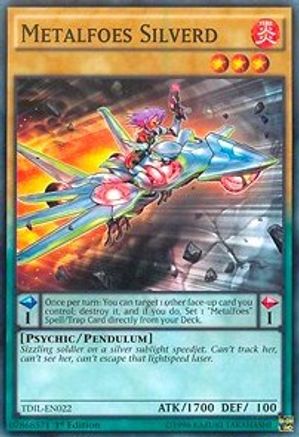 Metalfoes Silverd (TDIL-EN022) - The Dark Illusion 1st Edition - Premium Yugioh Single from Konami - Just $0.25! Shop now at Game Crave Tournament Store