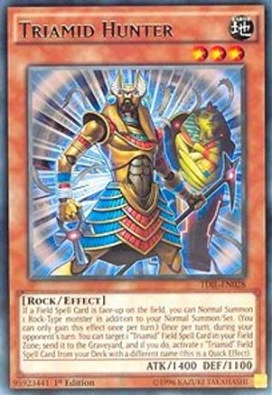 Triamid Hunter (TDIL-EN028) - The Dark Illusion 1st Edition - Premium Yugioh Single from Konami - Just $0.25! Shop now at Game Crave Tournament Store