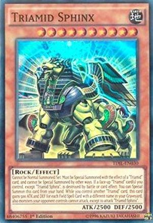 Triamid Sphinx (TDIL-EN030) - The Dark Illusion Unlimited - Premium Yugioh Single from Konami - Just $0.79! Shop now at Game Crave Tournament Store