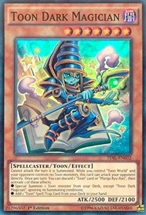 Toon Dark Magician (TDIL-EN032) - The Dark Illusion 1st Edition - Premium Yugioh Single from Konami - Just $4.82! Shop now at Game Crave Tournament Store
