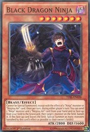 Black Dragon Ninja (TDIL-EN036) - The Dark Illusion 1st Edition - Premium Yugioh Single from Konami - Just $0.25! Shop now at Game Crave Tournament Store