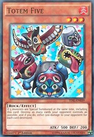 Totem Five (TDIL-EN039) - The Dark Illusion 1st Edition - Premium Yugioh Single from Konami - Just $0.25! Shop now at Game Crave Tournament Store