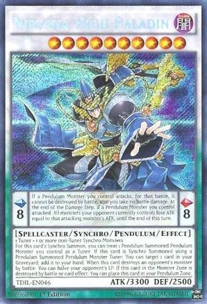 Nirvana High Paladin (TDIL-EN046) - The Dark Illusion Unlimited - Premium Yugioh Single from Konami - Just $1.59! Shop now at Game Crave Tournament Store