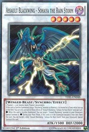 Assault Blackwing - Sohaya the Rain Storm (TDIL-EN048) - The Dark Illusion 1st Edition - Premium Yugioh Single from Konami - Just $0.25! Shop now at Game Crave Tournament Store