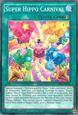 Super Hippo Carnival (TDIL-EN053) - The Dark Illusion Unlimited - Premium Yugioh Single from Konami - Just $0.80! Shop now at Game Crave Tournament Store