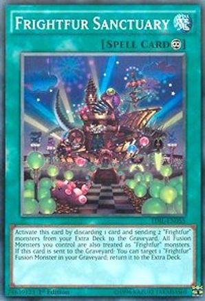 Frightfur Sanctuary (TDIL-EN055) - The Dark Illusion 1st Edition - Premium Yugioh Single from Konami - Just $0.25! Shop now at Game Crave Tournament Store