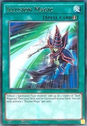 Illusion Magic (TDIL-EN058) - The Dark Illusion 1st Edition - Premium Yugioh Single from Konami - Just $0.28! Shop now at Game Crave Tournament Store