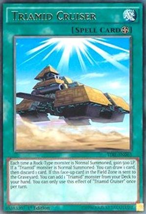 Triamid Cruiser (TDIL-EN063) - The Dark Illusion Unlimited - Premium Yugioh Single from Konami - Just $0.25! Shop now at Game Crave Tournament Store