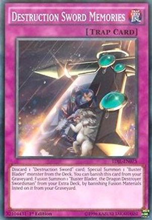 Destruction Sword Memories (TDIL-EN075) - The Dark Illusion Unlimited - Premium Yugioh Single from Konami - Just $3.34! Shop now at Game Crave Tournament Store