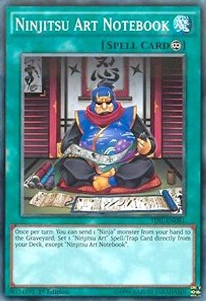 Ninjitsu Art Notebook (TDIL-EN081) - The Dark Illusion Unlimited - Premium Yugioh Single from Konami - Just $1.31! Shop now at Game Crave Tournament Store
