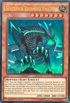 Subterror Behemoth Umastryx (TDIL-EN083) - The Dark Illusion 1st Edition - Premium Yugioh Single from Konami - Just $4.90! Shop now at Game Crave Tournament Store