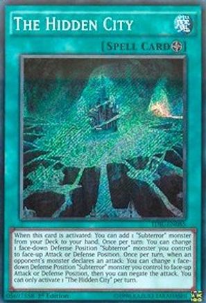 The Hidden City (TDIL-EN085) - The Dark Illusion 1st Edition - Premium Yugioh Single from Konami - Just $1.42! Shop now at Game Crave Tournament Store