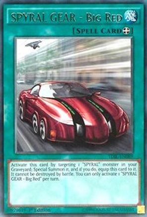 SPYRAL GEAR - Big Red (TDIL-EN089) - The Dark Illusion Unlimited - Premium Yugioh Single from Konami - Just $0.18! Shop now at Game Crave Tournament Store