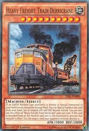 Heavy Freight Train Derricrane (TDIL-EN090) - The Dark Illusion Unlimited - Premium Yugioh Single from Konami - Just $0.25! Shop now at Game Crave Tournament Store