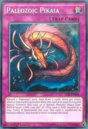 Paleozoic Pikaia (TDIL-EN098) - The Dark Illusion Unlimited - Premium Yugioh Single from Konami - Just $0.80! Shop now at Game Crave Tournament Store