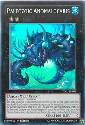 Paleozoic Anomalocaris (TDIL-EN099) - The Dark Illusion 1st Edition - Premium Yugioh Single from Konami - Just $0.72! Shop now at Game Crave Tournament Store