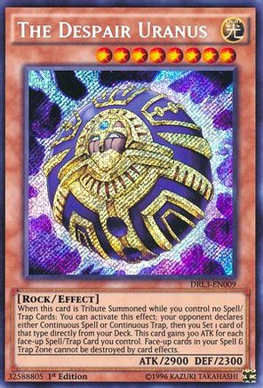 The Despair Uranus (DRL3-EN009) - Dragons of Legend: Unleashed 1st Edition - Premium Yugioh Single from Konami - Just $0.25! Shop now at Game Crave Tournament Store