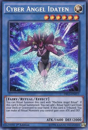 Cyber Angel Idaten (DRL3-EN013) - Dragons of Legend: Unleashed 1st Edition - Premium Yugioh Single from Konami - Just $0.45! Shop now at Game Crave Tournament Store