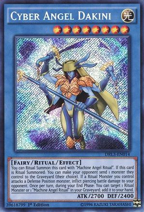 Cyber Angel Dakini (DRL3-EN014) - Dragons of Legend: Unleashed 1st Edition - Premium Yugioh Single from Konami - Just $0.14! Shop now at Game Crave Tournament Store