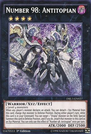 Number 98: Antitopian (DRL3-EN027) - Dragons of Legend: Unleashed 1st Edition - Premium Yugioh Single from Konami - Just $0.35! Shop now at Game Crave Tournament Store