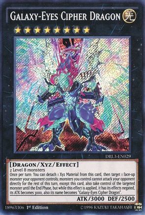 Galaxy-Eyes Cipher Dragon (DRL3-EN029) - Dragons of Legend: Unleashed 1st Edition - Premium Yugioh Single from Konami - Just $2.43! Shop now at Game Crave Tournament Store