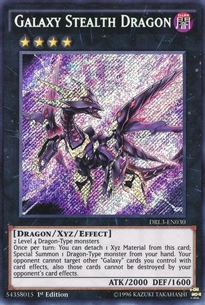 Galaxy Stealth Dragon (DRL3-EN030) - Dragons of Legend: Unleashed 1st Edition - Premium Yugioh Single from Konami - Just $1.17! Shop now at Game Crave Tournament Store