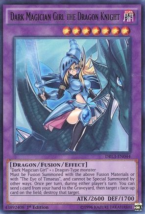 Dark Magician Girl the Dragon Knight (DRL3-EN044) - Dragons of Legend: Unleashed 1st Edition - Premium Yugioh Single from Konami - Just $1.17! Shop now at Game Crave Tournament Store