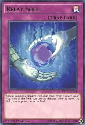 Relay Soul (DRL3-EN048) - Dragons of Legend: Unleashed 1st Edition - Premium Yugioh Single from Konami - Just $0.25! Shop now at Game Crave Tournament Store