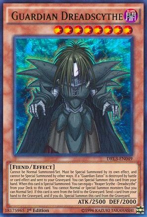 Guardian Dreadscythe (DRL3-EN049) - Dragons of Legend: Unleashed 1st Edition - Premium Yugioh Single from Konami - Just $0.30! Shop now at Game Crave Tournament Store