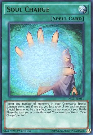 Soul Charge (DRL3-EN051) - Dragons of Legend: Unleashed 1st Edition - Premium Yugioh Single from Konami - Just $0.44! Shop now at Game Crave Tournament Store