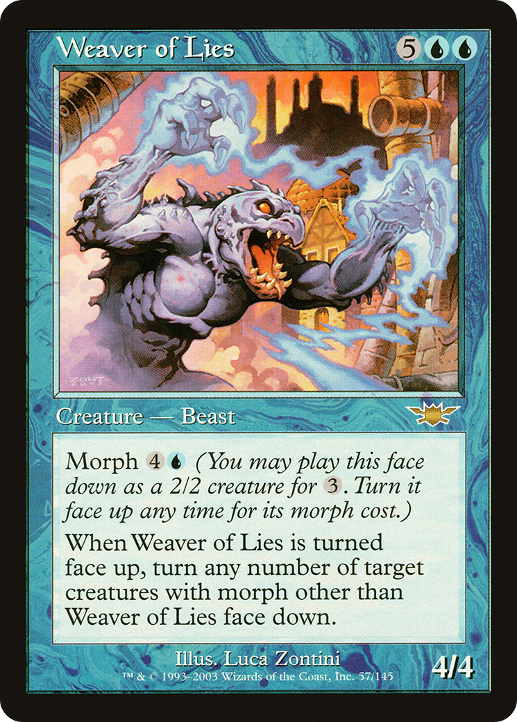 Weaver of Lies (LGN-057) - Legions Foil - Premium MTG Single from Wizards of the Coast - Just $7.99! Shop now at Game Crave Tournament Store
