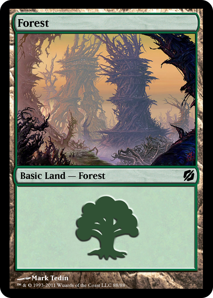 Forest (TD2-088) - Duel Decks: Mirrodin Pure vs. New Phyrexia - Premium MTG Single from Wizards of the Coast - Just $0! Shop now at Game Crave Tournament Store