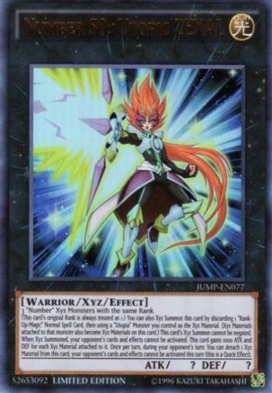 Number S0: Utopic ZEXAL (JUMP-EN077) - Shonen Jump Magazine Promos Limited - Premium Yugioh Single from Konami - Just $3.64! Shop now at Game Crave Tournament Store